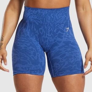 Gymshark Adapt Safari Tight blue shorts